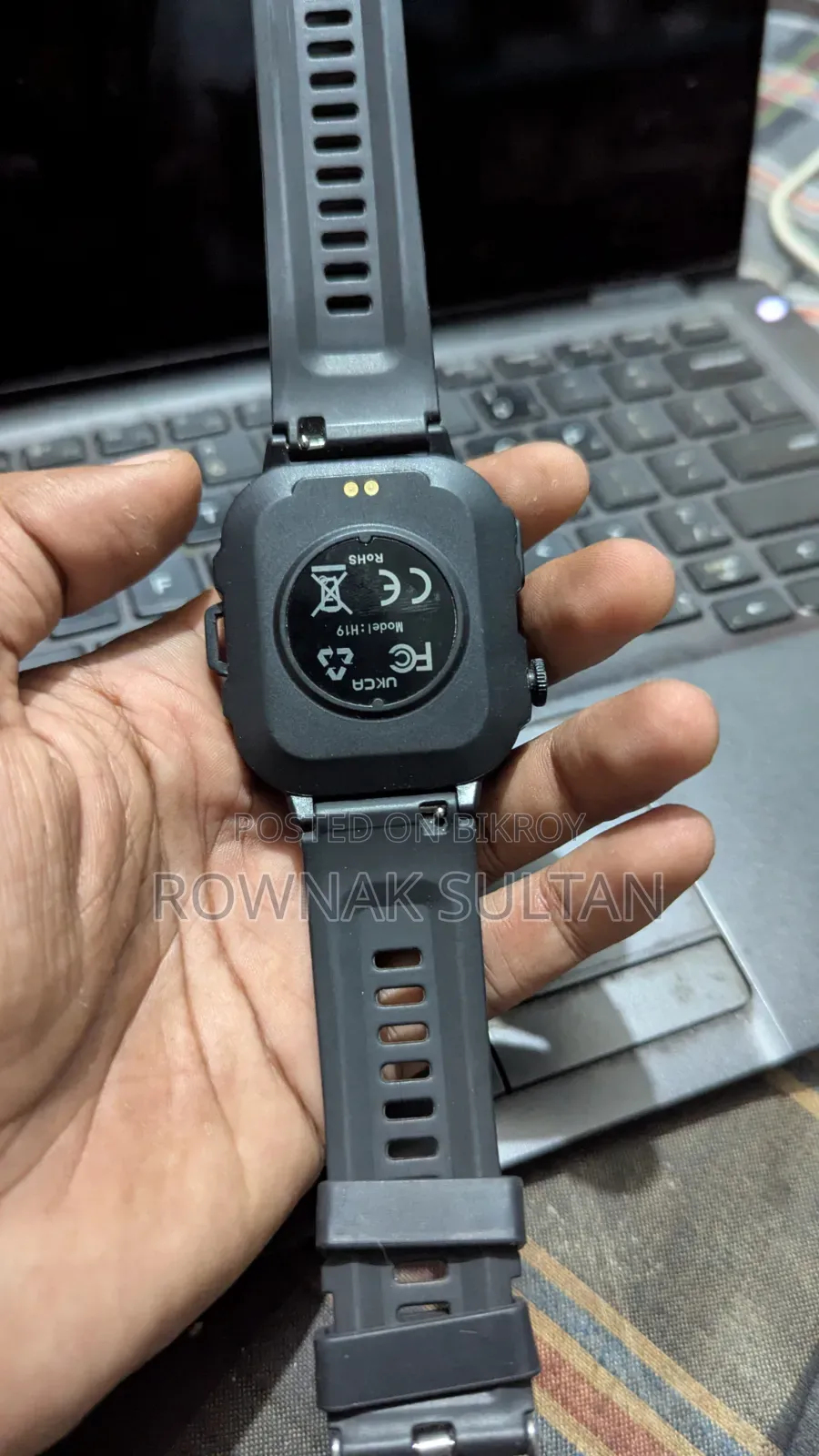 এইচ১৯ স্মার্টওয়াচ (রাগড স্পোর্ট এডিশন)
