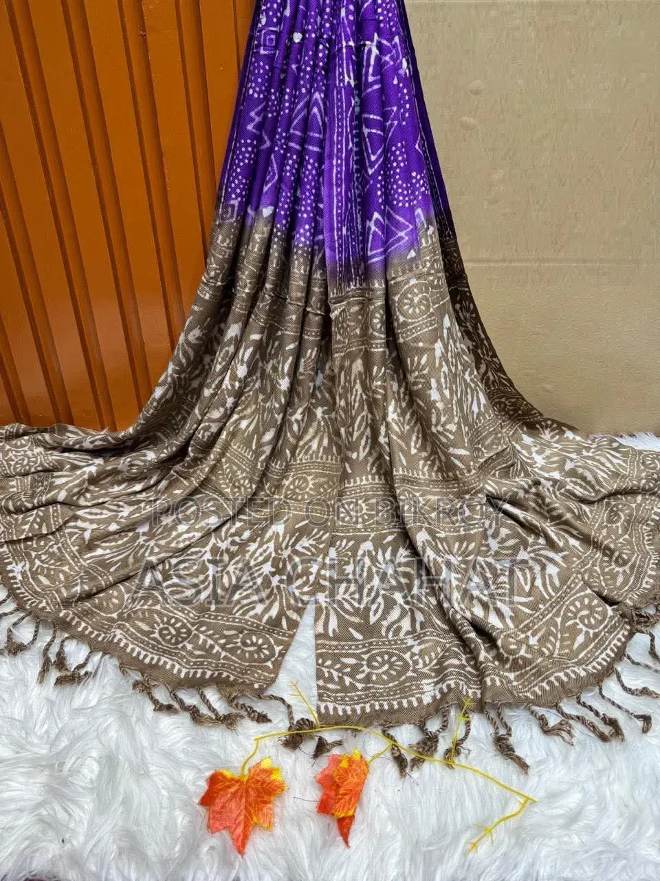 ন্যাচারাল বাটিক শাল