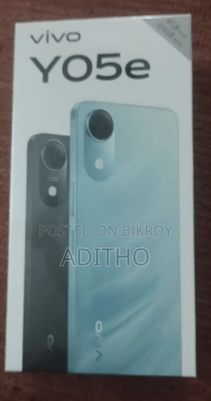 New Vivo Y05e 64 GB Blue