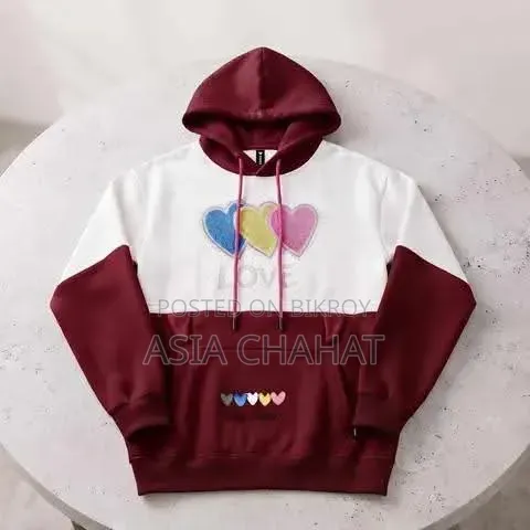 💠Ladies Premium Quality Cotton Hoodie.