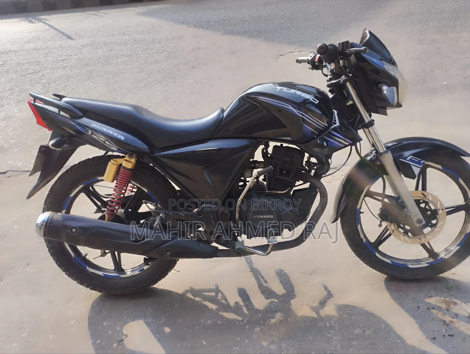 Runner Turbo 125 2017 Black