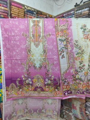 ঝমঝম থ্রি পিস কালার চমৎকার হাই কোয়ালিটি কাপড়
