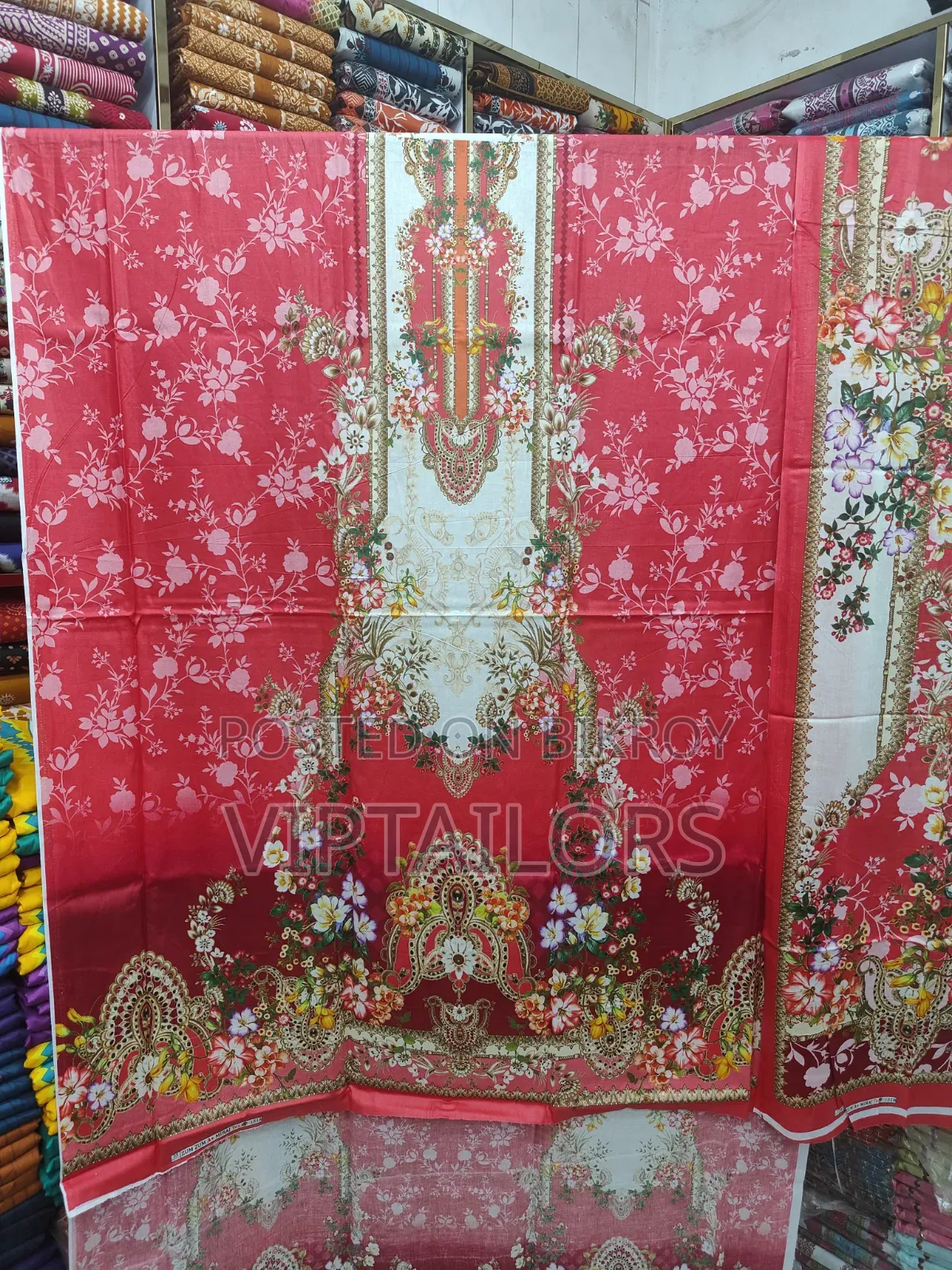 ঝমঝম থ্রি পিস কালার চমৎকার হাই কোয়ালিটি কাপড়