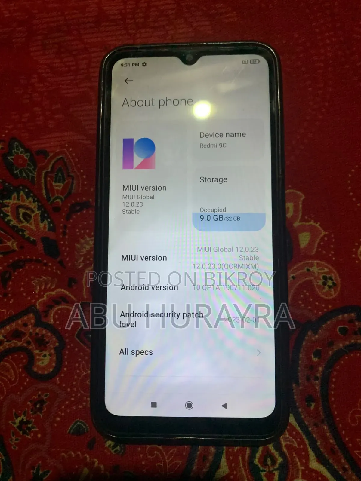 Xiaomi Redmi 9C 32 GB