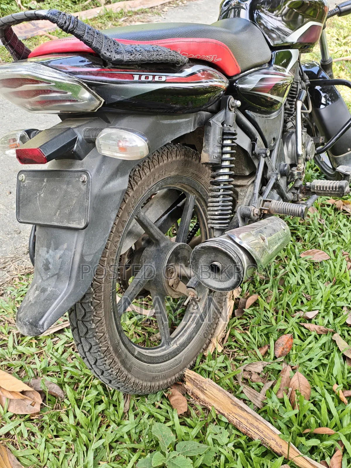 Bajaj Discover 110 2018 Red