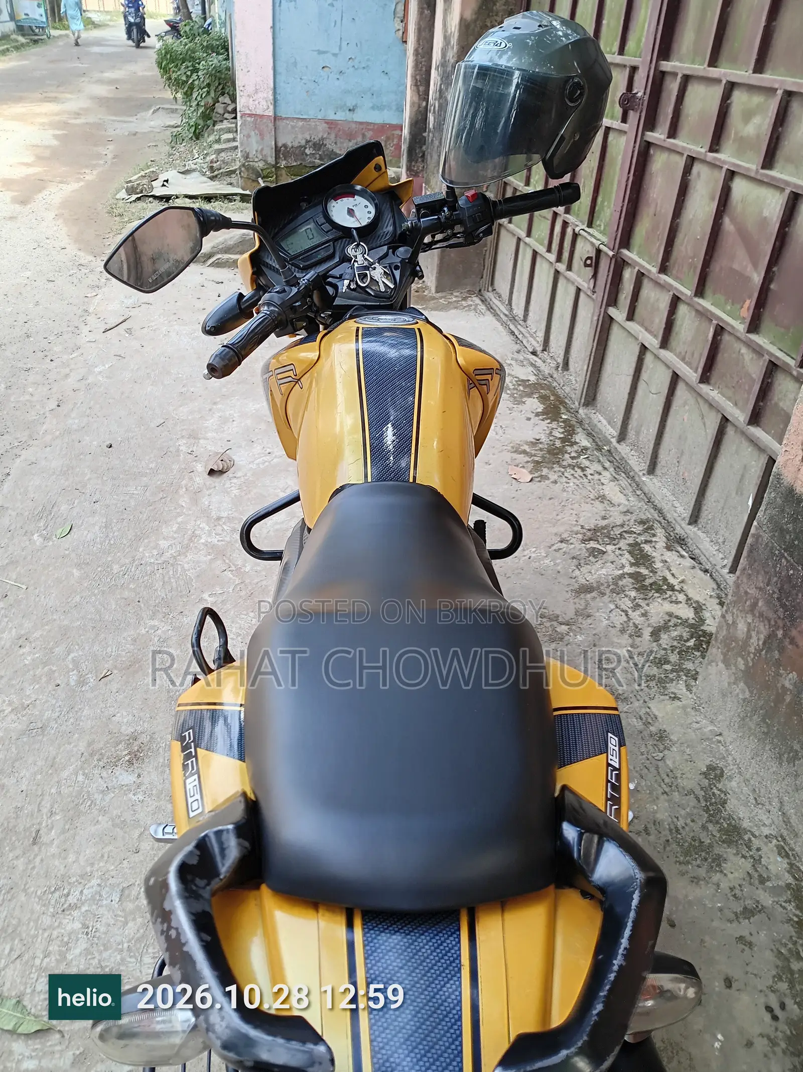 TVS 2015 Yellow