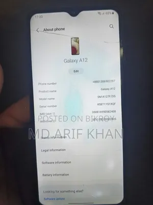 Samsung Galaxy A12 (India) 128 GB Black
