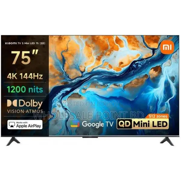 Xiaomi TV S Mini LED 75" 4K QD-Mini Android Google TV 2025