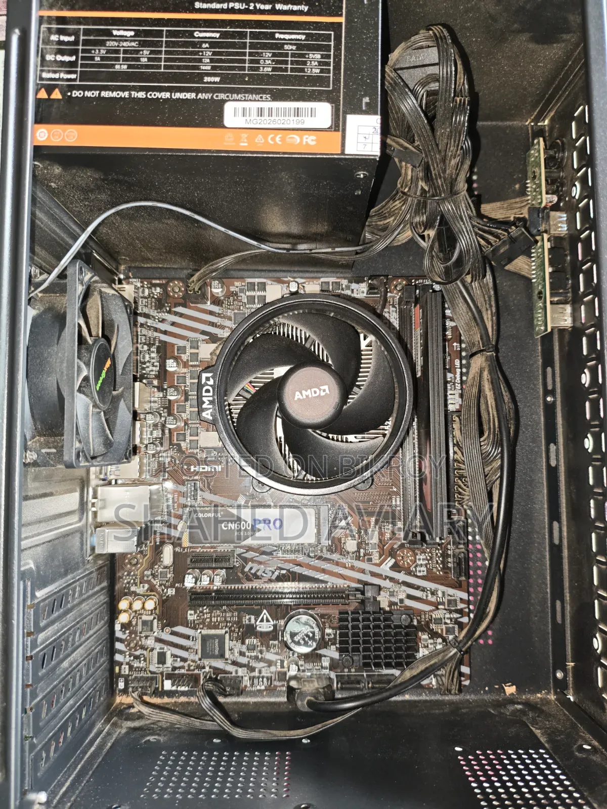 Desktop Computer MSI model 8GB AMD Ryzen 5 SSD 256GB