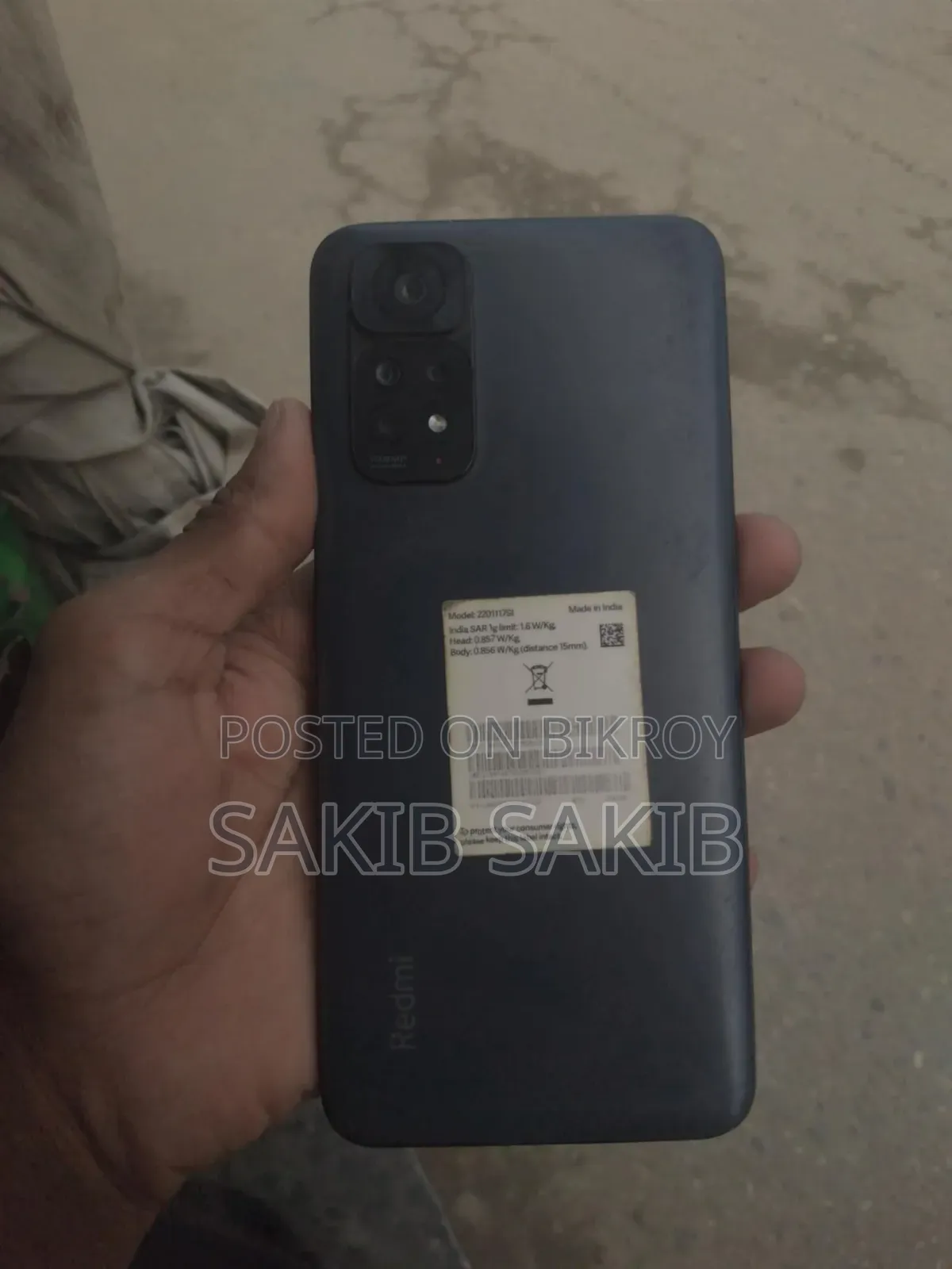 Xiaomi Redmi Note 11 64 GB Black