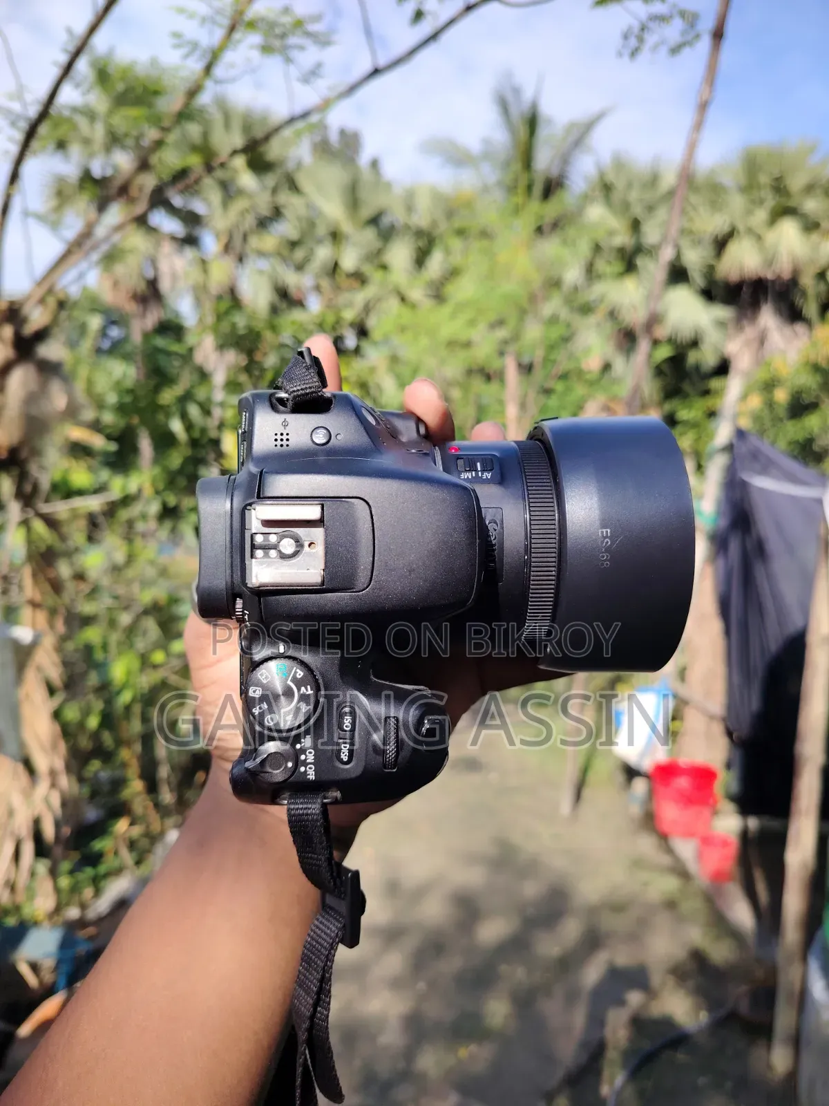 ক্যানন ২০০ডি+ ৫০ মিমি +৩ টা ব্যাটারি +২ টা চার্জার + ব্যাগ
