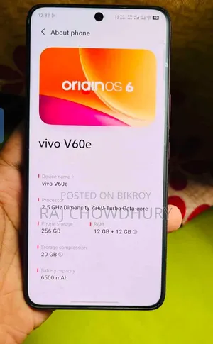 Vivo V60e 256 GB Pink