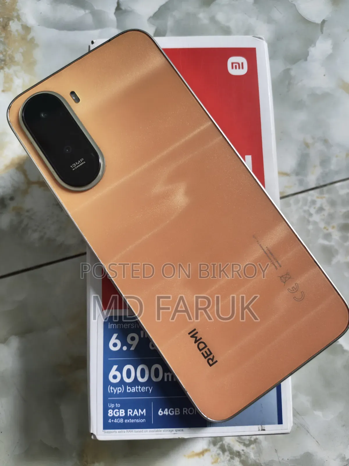 Xiaomi Redmi A7 Pro 64 GB Gold
