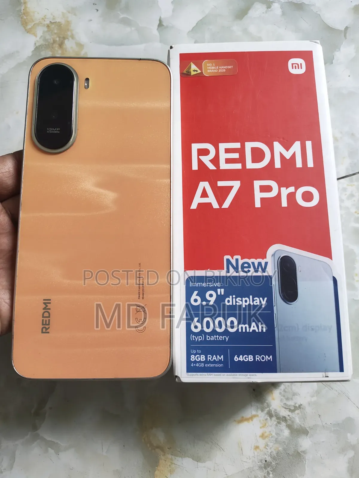 Xiaomi Redmi A7 Pro 64 GB Gold
