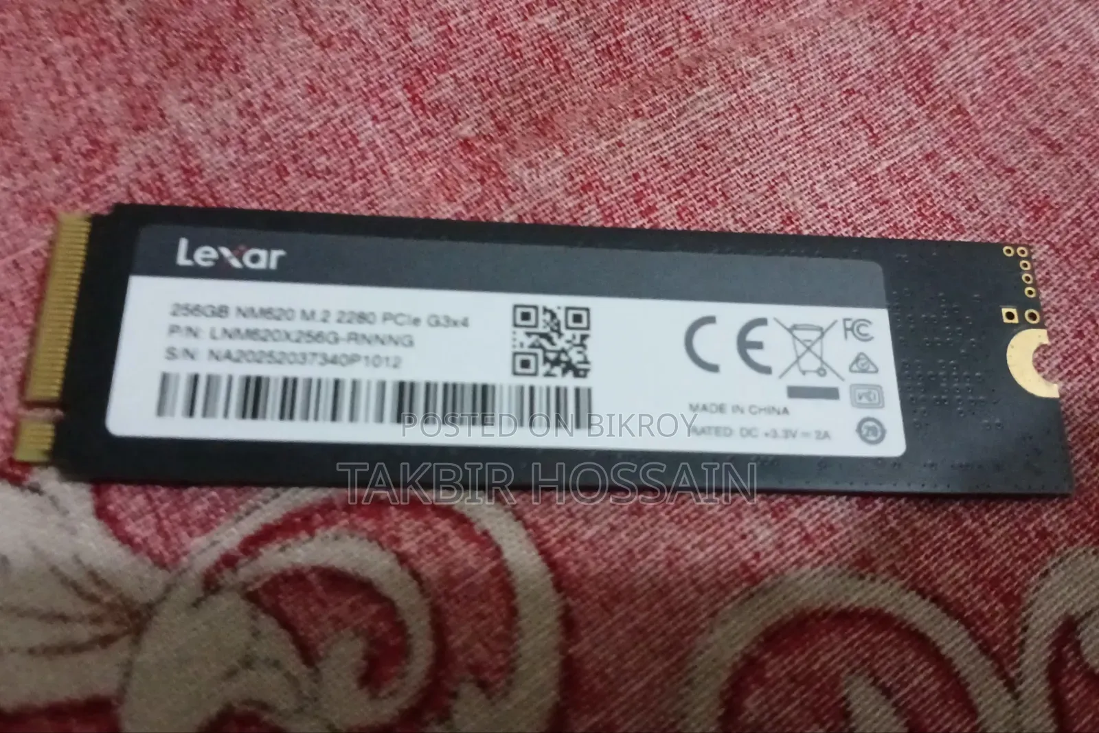 Lexar M.2 SSD 256GB