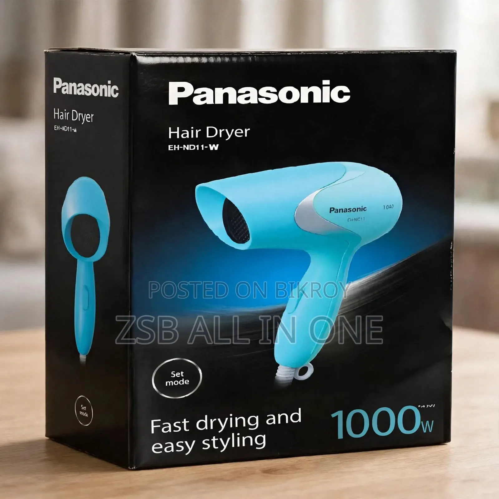 Panasonic EH-ND11-A Compact Hair Dryer 1000 Watt