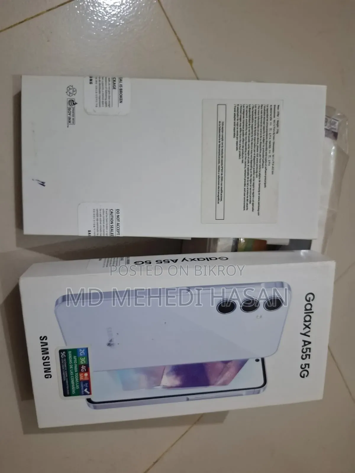 স্যামসাং গ্যালাক্সি এ৫৫ ১২৮ জিবি