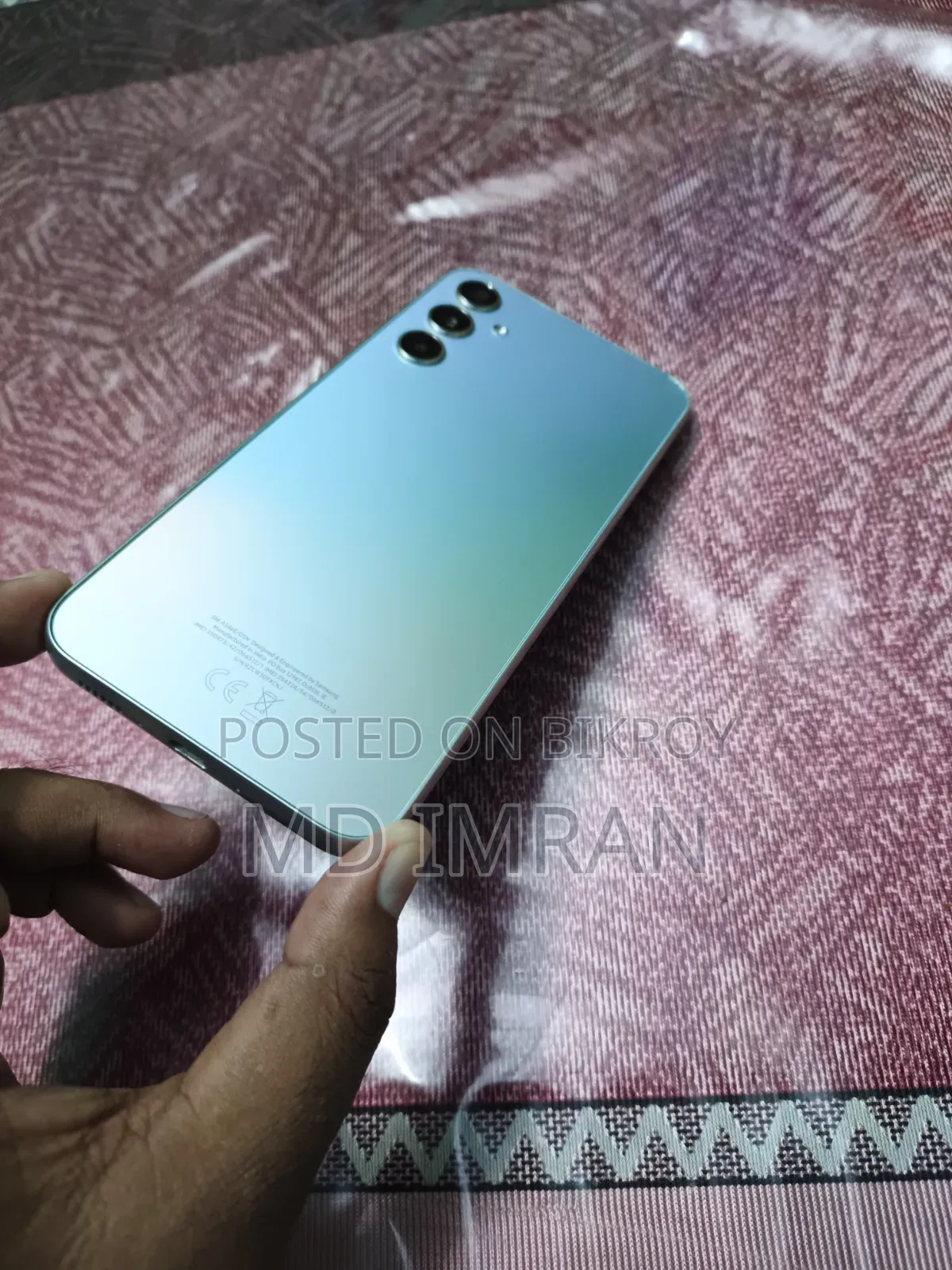 স্যামসাং গ্যালাক্সি এ৩৪ ৫জি ১২৮ জিবি সিলভার