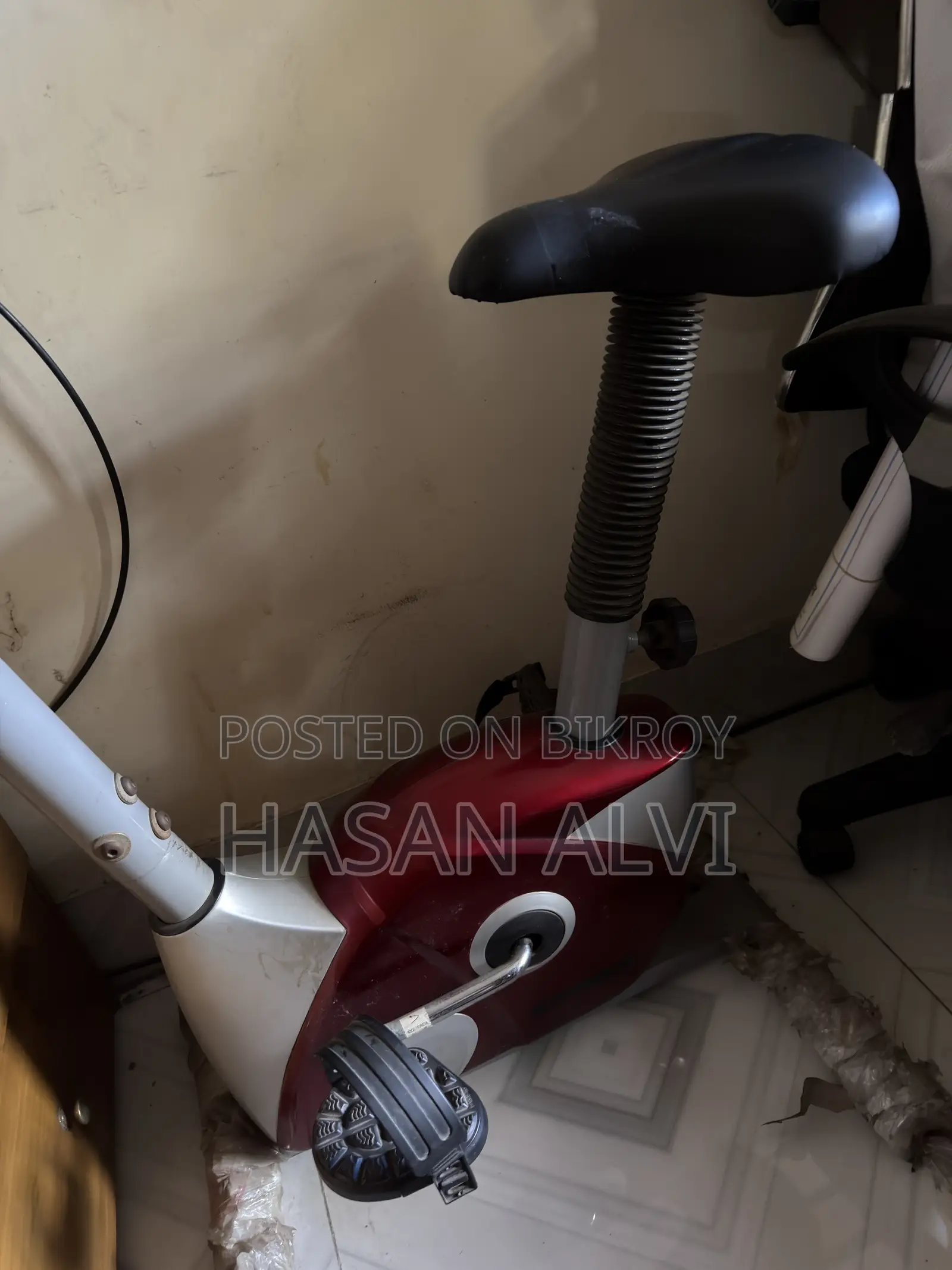 ম্যাগনেটিক আপরাইট ফিটনেস এক্সারসাইজ বাইক - চমৎকার কন্ডিশন