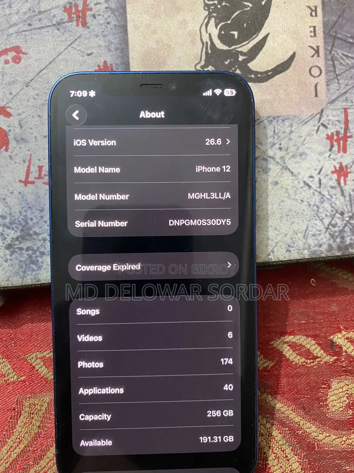 Apple iPhone 12 256 GB Blue