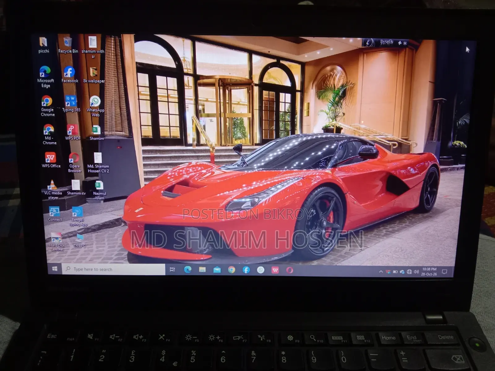 Laptop Lenovo ThinkPad X250 8GB Intel Core i5 SSD 256GB