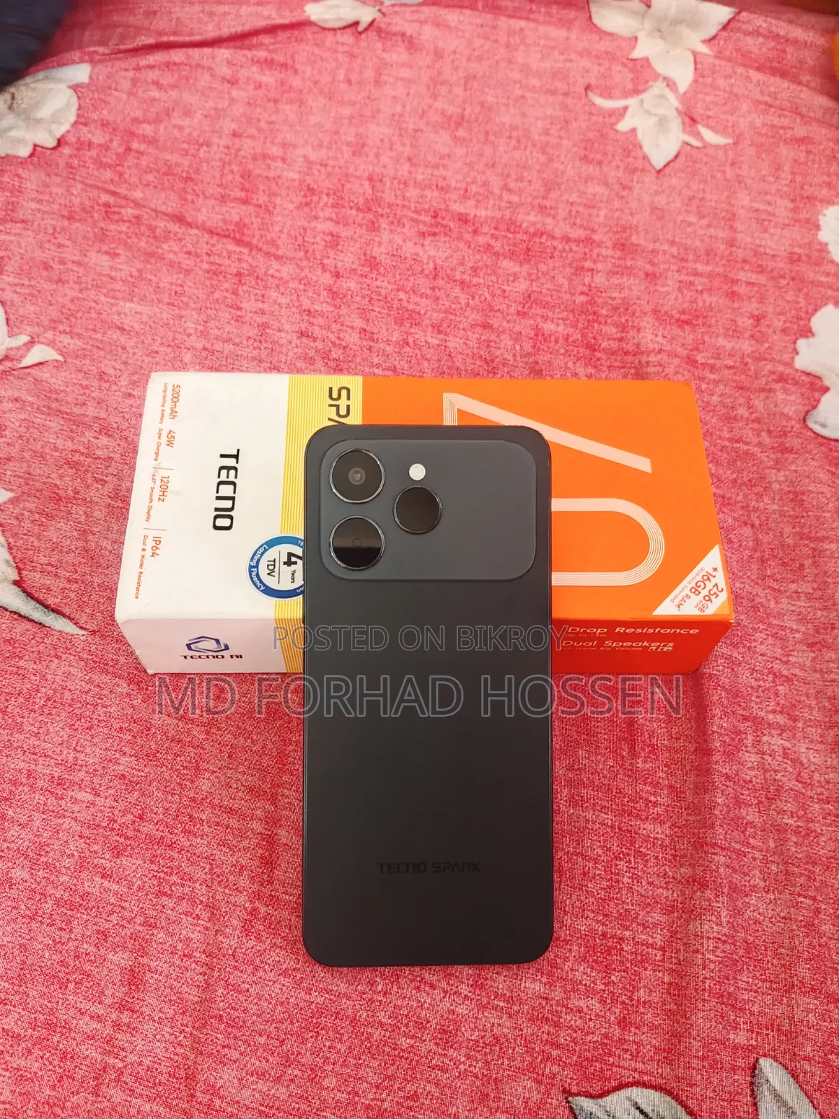 Tecno Spark 40 256 GB Black