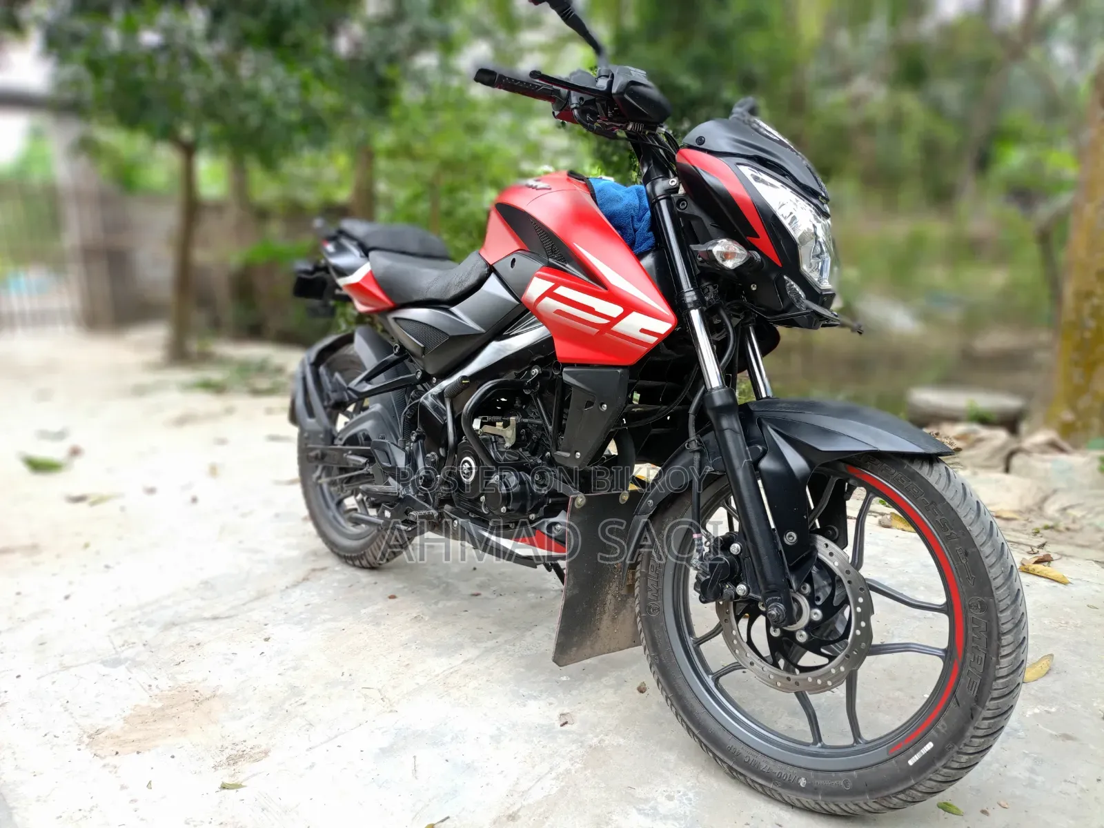 New Bajaj Pulsar NS125 2025 Red