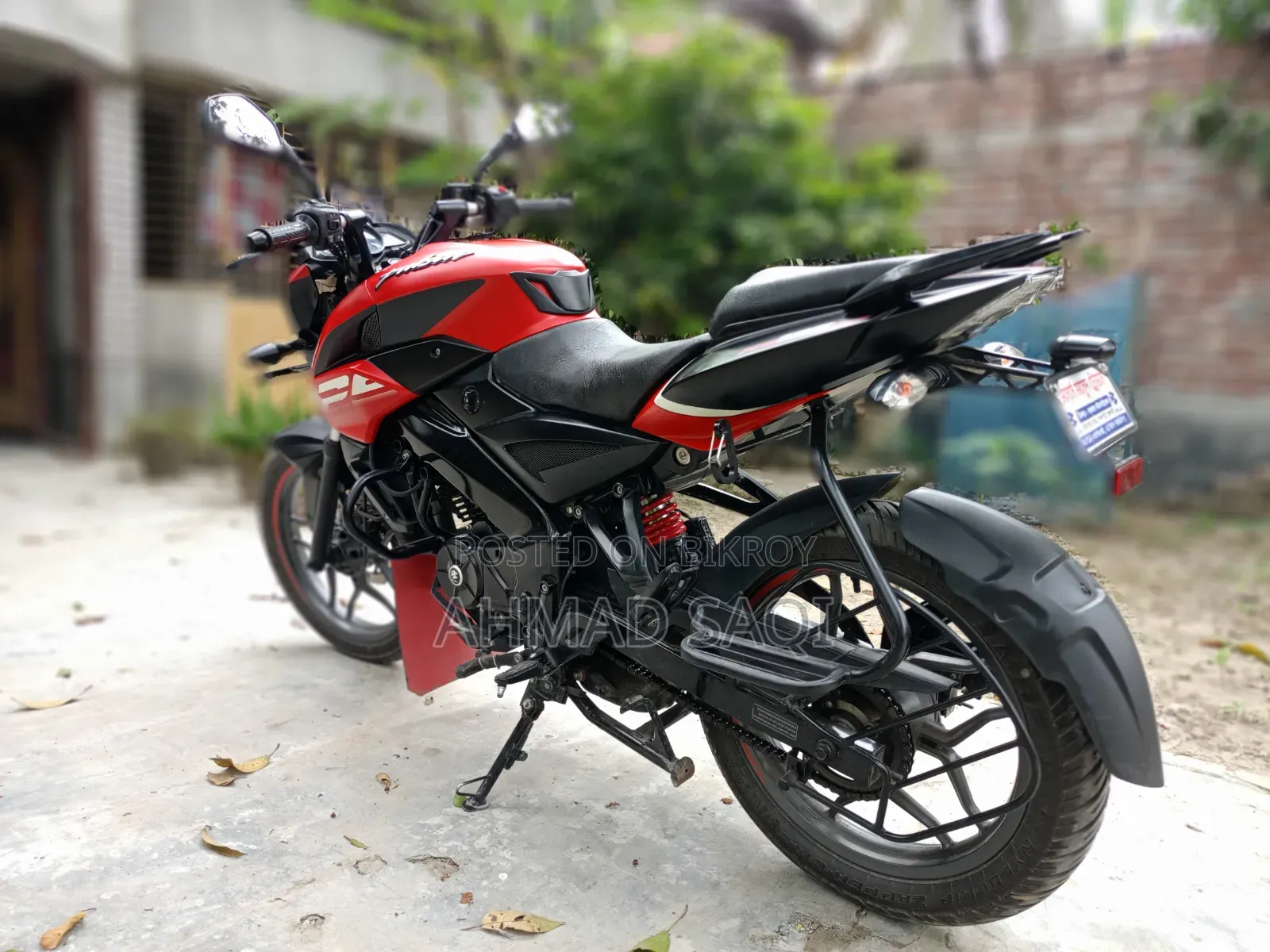 New Bajaj Pulsar NS125 2025 Red