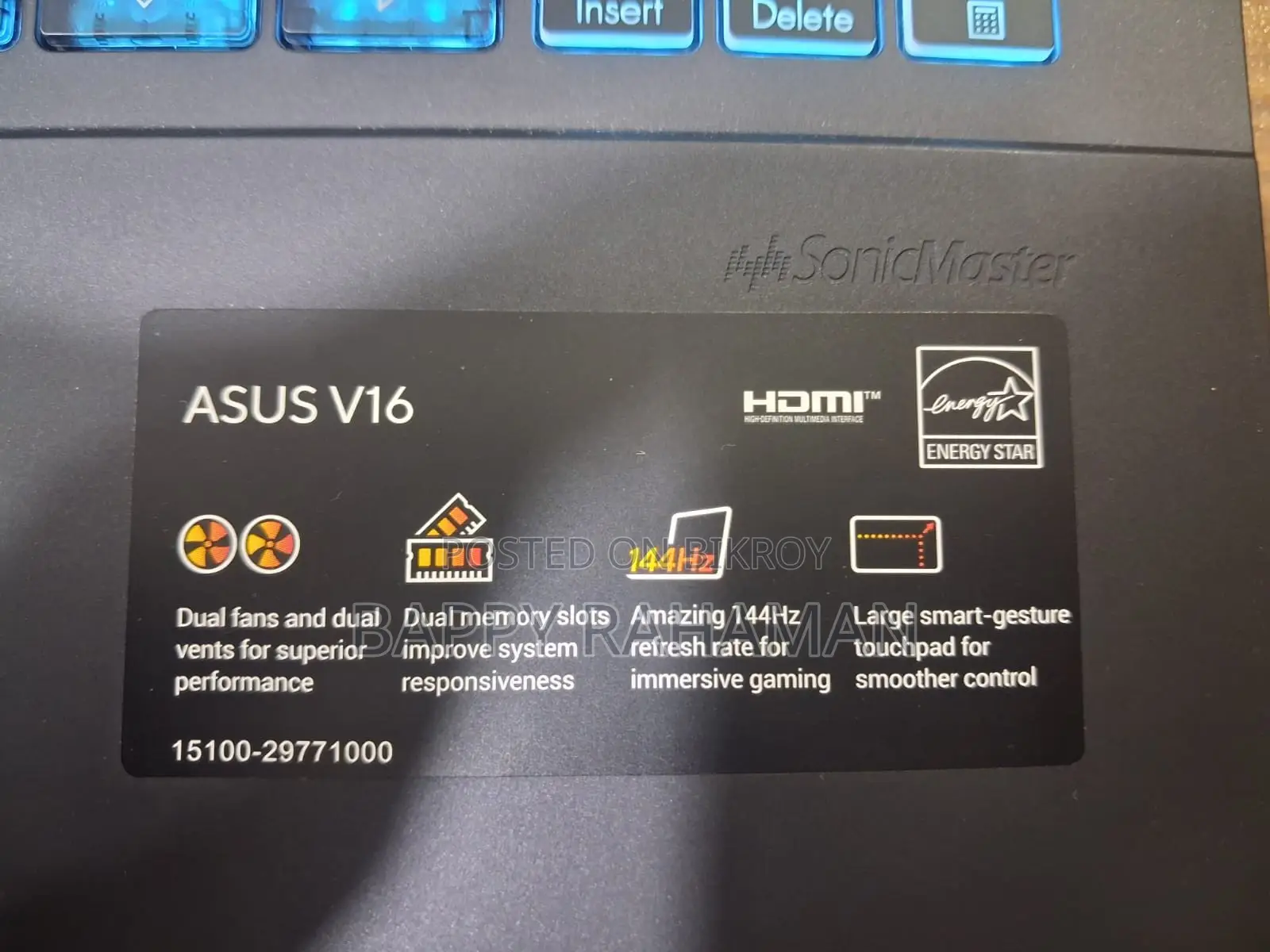 Laptop Asus Vivobook 15 32GB Intel Core i7 SSD 1T