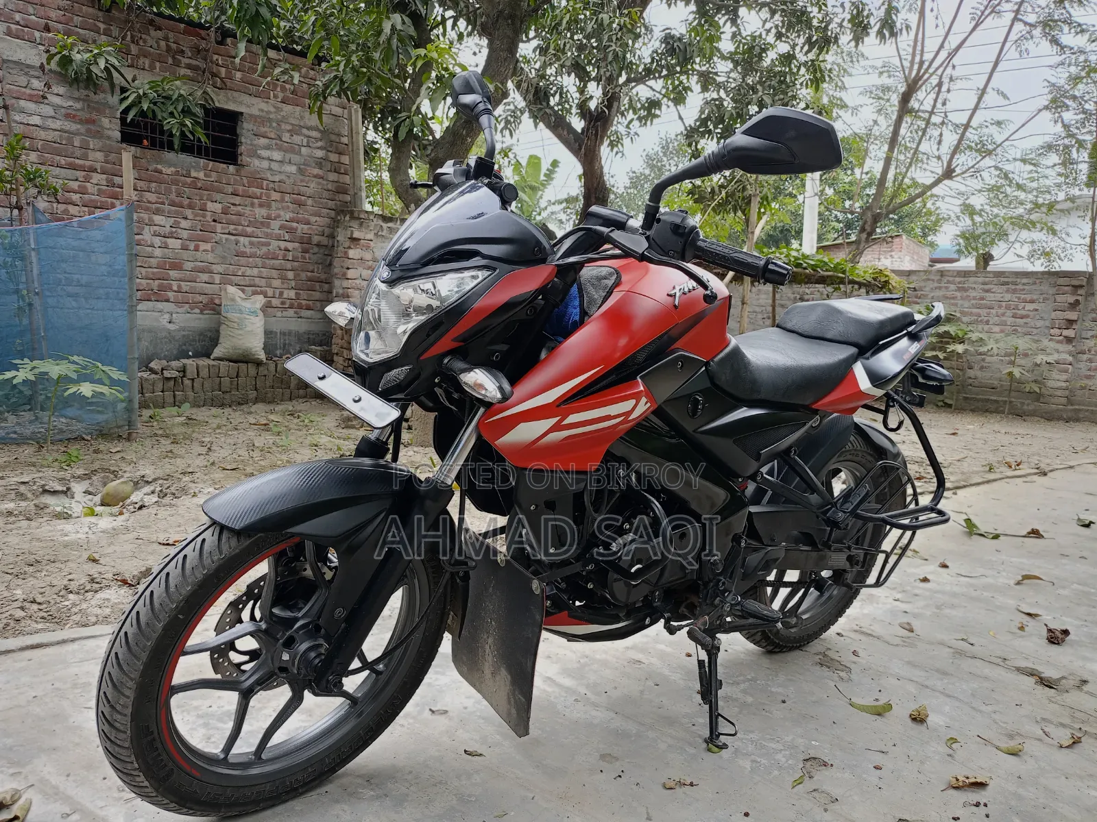 New Bajaj Pulsar NS125 2025 Red