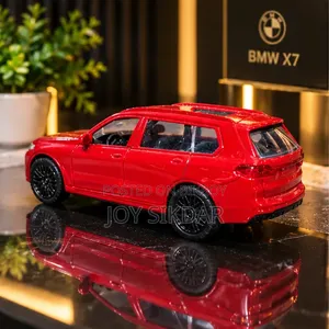 Luxury Red BMW X7 Toy Car