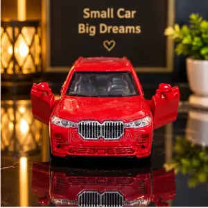 Luxury Red BMW X7 Toy Car