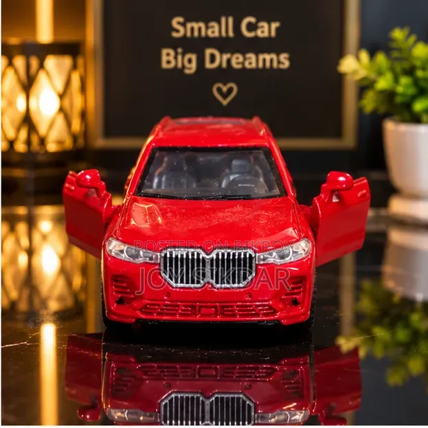 Luxury Red BMW X7 Toy Car