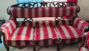 সেগুন কাঠের সোফা সেট ৩+২+১