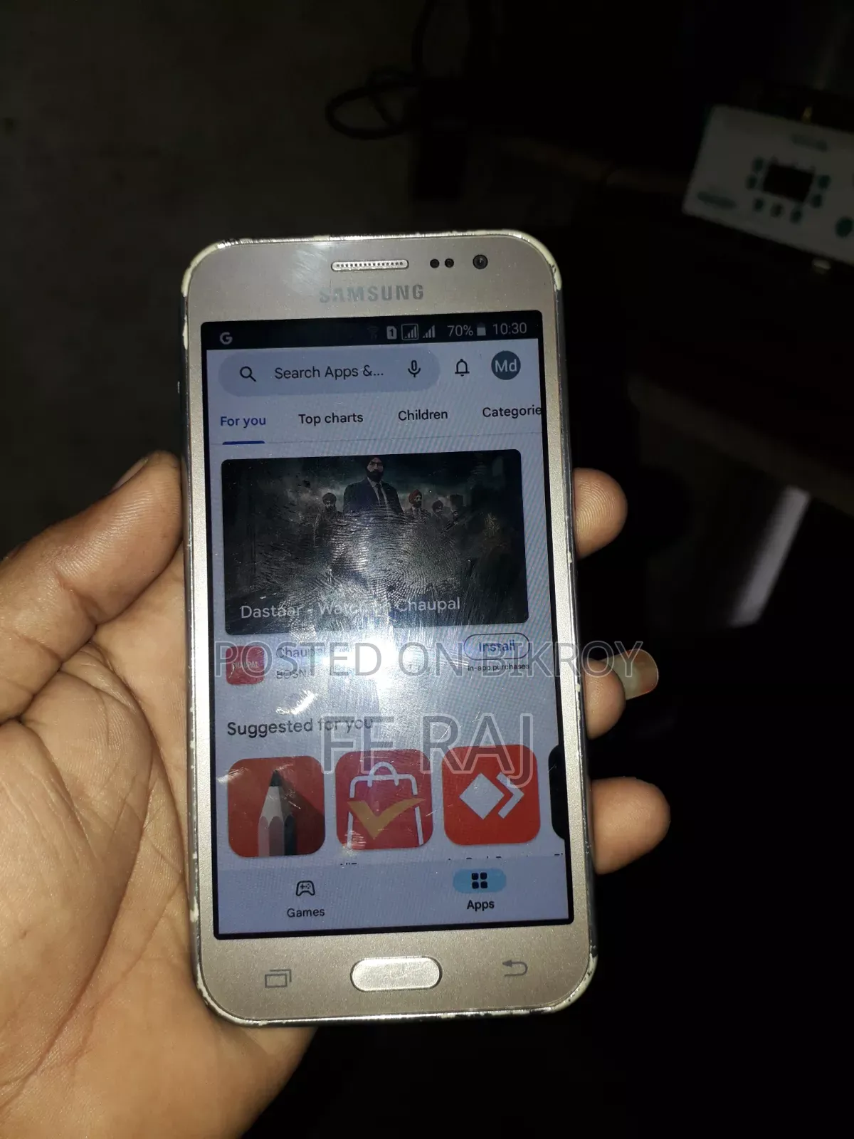 Samsung Galaxy J2 8 GB Gold