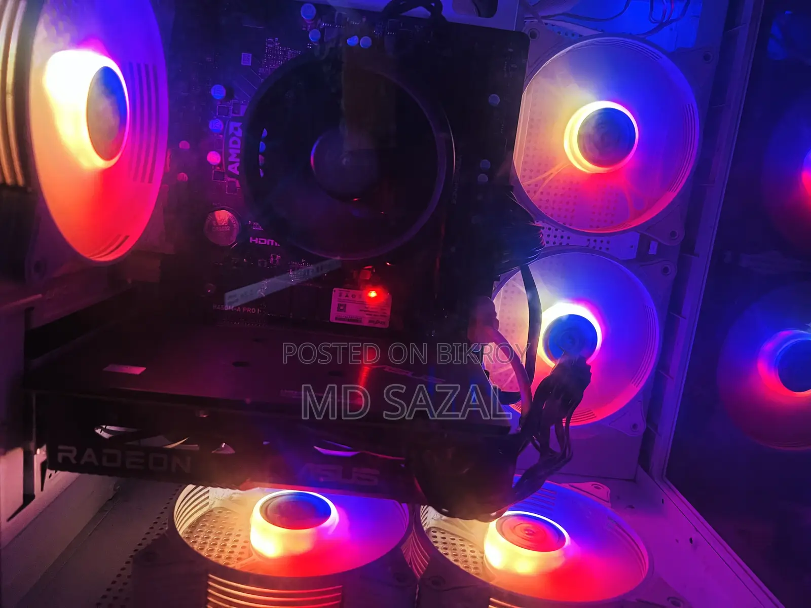 New Desktop Computer Asus 16GB AMD Ryzen 5 SSD 500GB