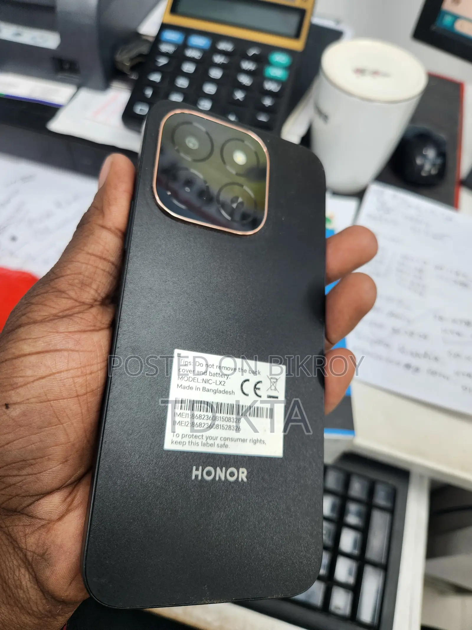 Honor X6C 128 GB Black