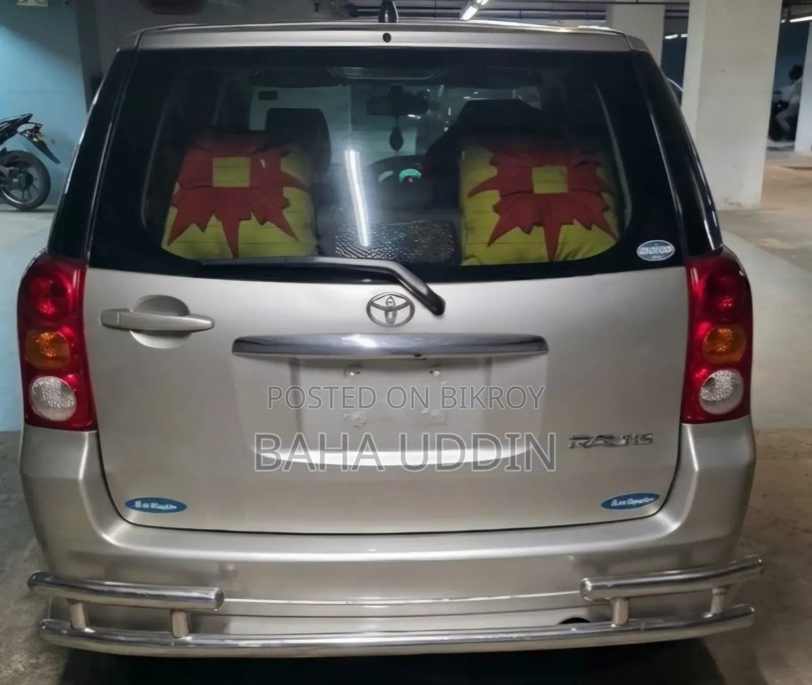 Toyota Raum 1.5 Four-Wheel Drive 2003 Silver