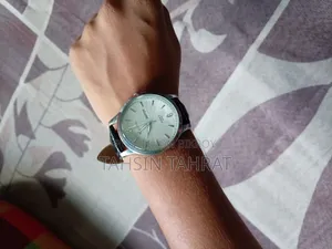 Brand New Look! KALBOR Leather Watch used for only three weeks for sale