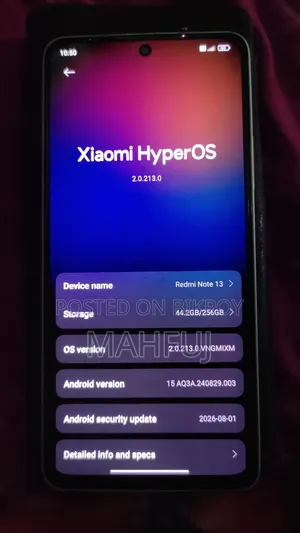 Xiaomi Redmi Note 13 256 GB Graphite