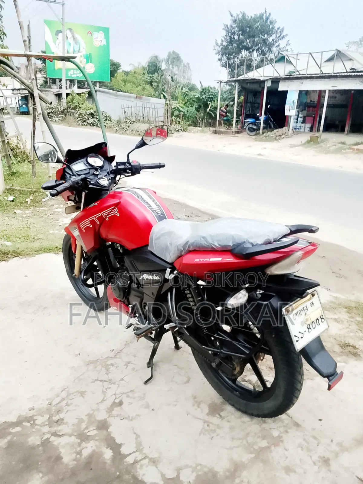 TVS Apache RTR 160 2V 2020 Red