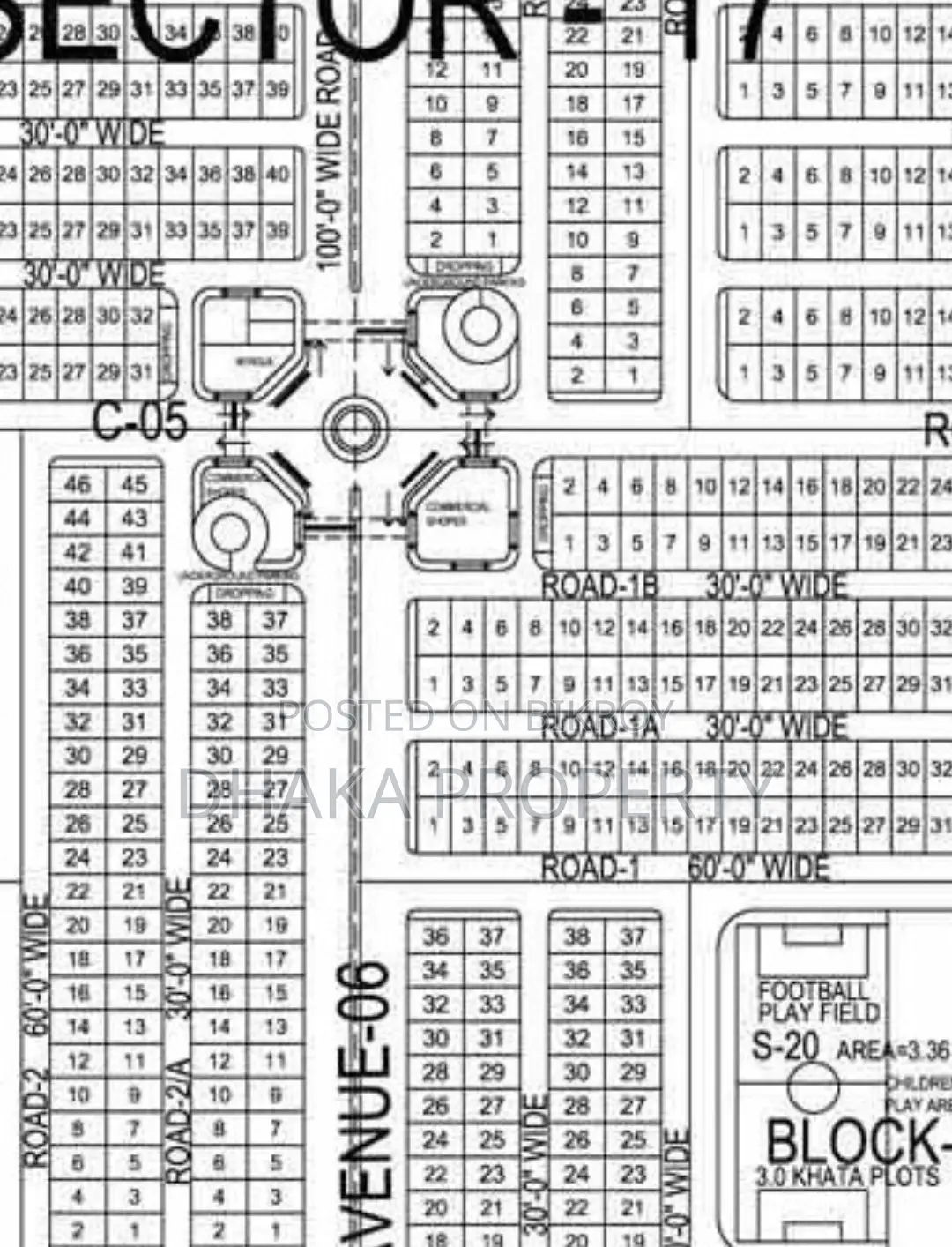 Close to 6 Avenue 3 Katha North at Sector-17/A