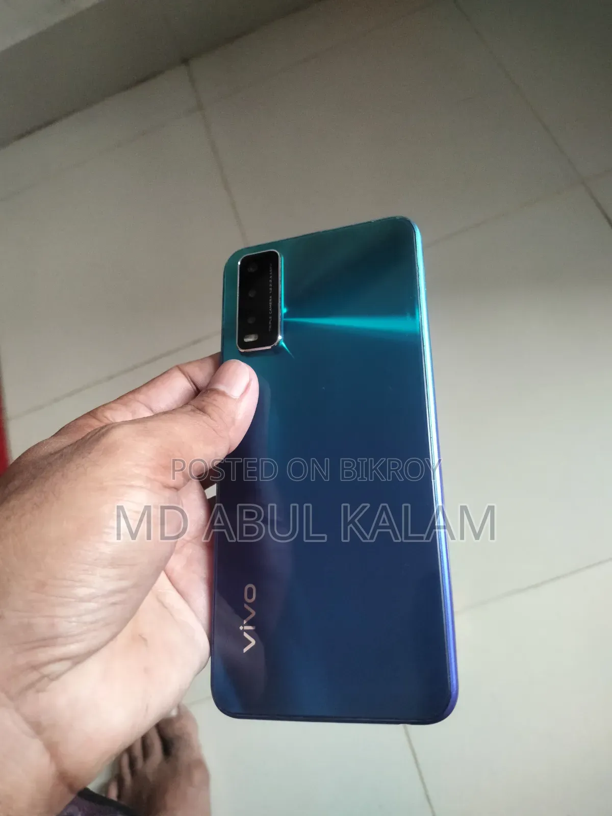 Vivo Y20 64 GB Blue