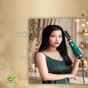 ৩ ইন ১ উদ্ভাবনী ব্ল্যাক টেকনোলজি হেয়ার ড্রায়ার এবং হট এয়ার ব্রাশ