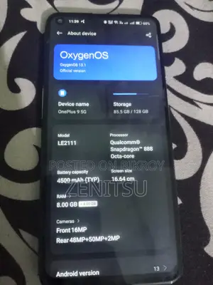 OnePlus 9 128 GB Blue