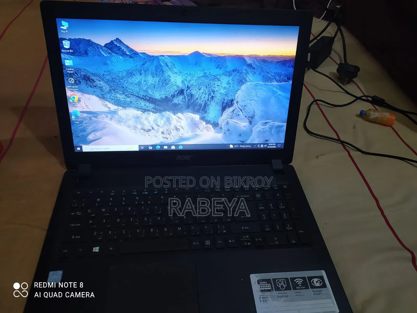 Laptop Acer Aspire 3 8GB Intel Core i3 HDD+SSD 256GB