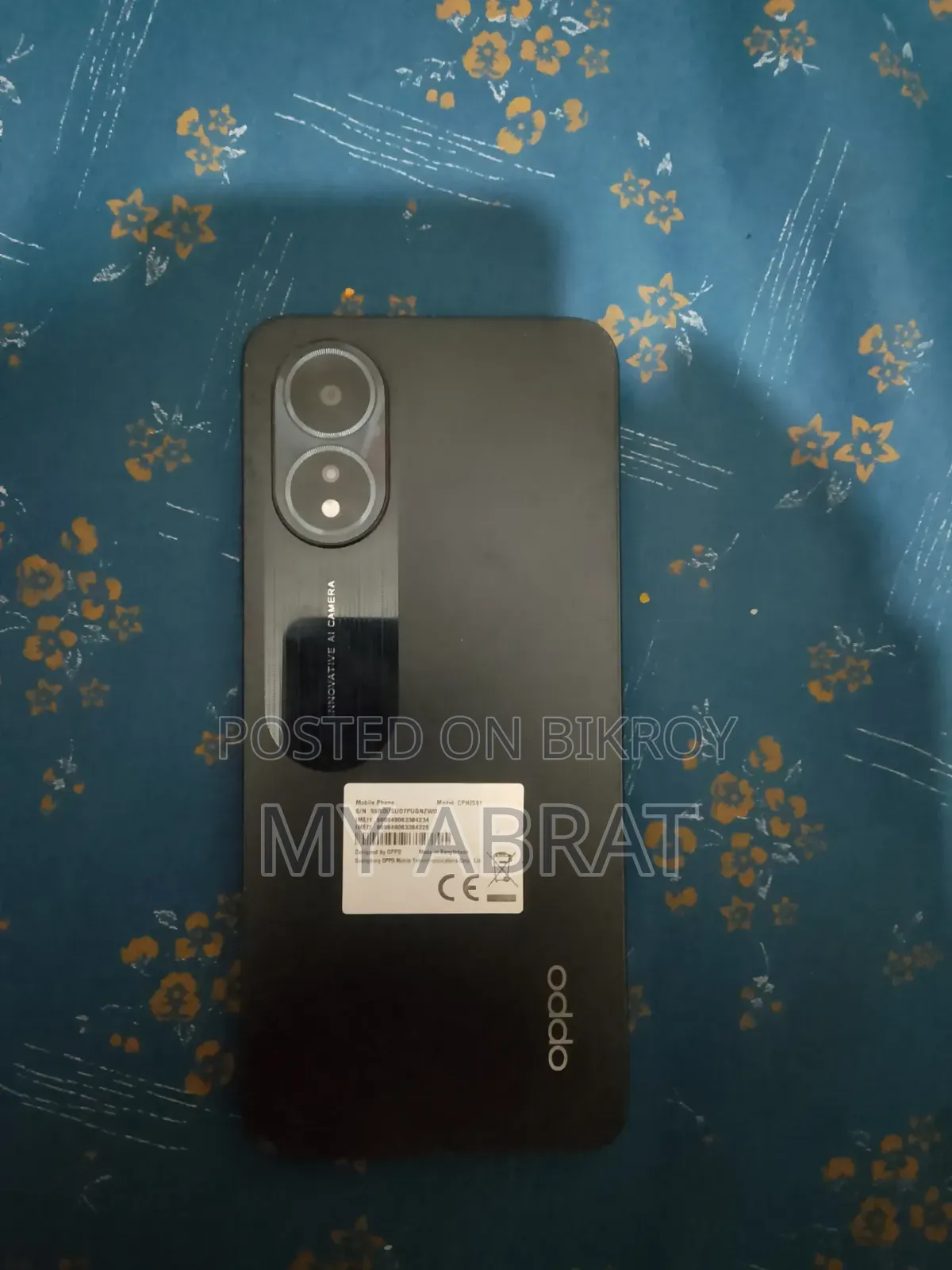 Oppo A18 128 GB Black