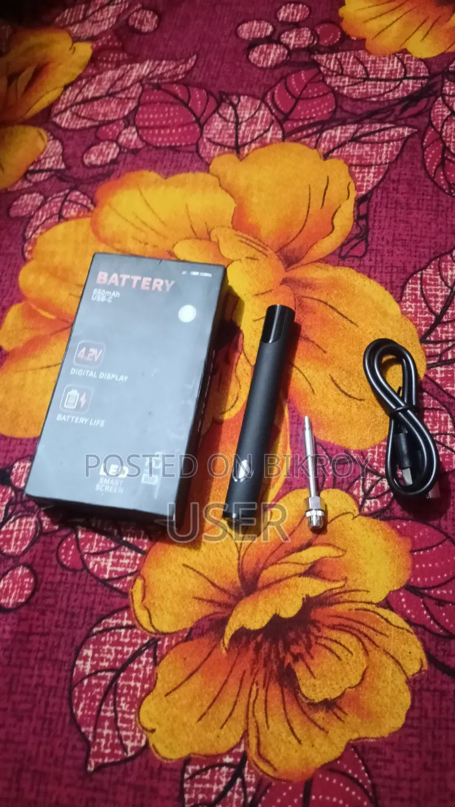 510 Battery 650mAh Car Portable Electric Soldering Iron Welding