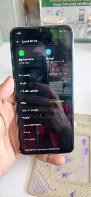 Oppo A17K 64 GB Blue