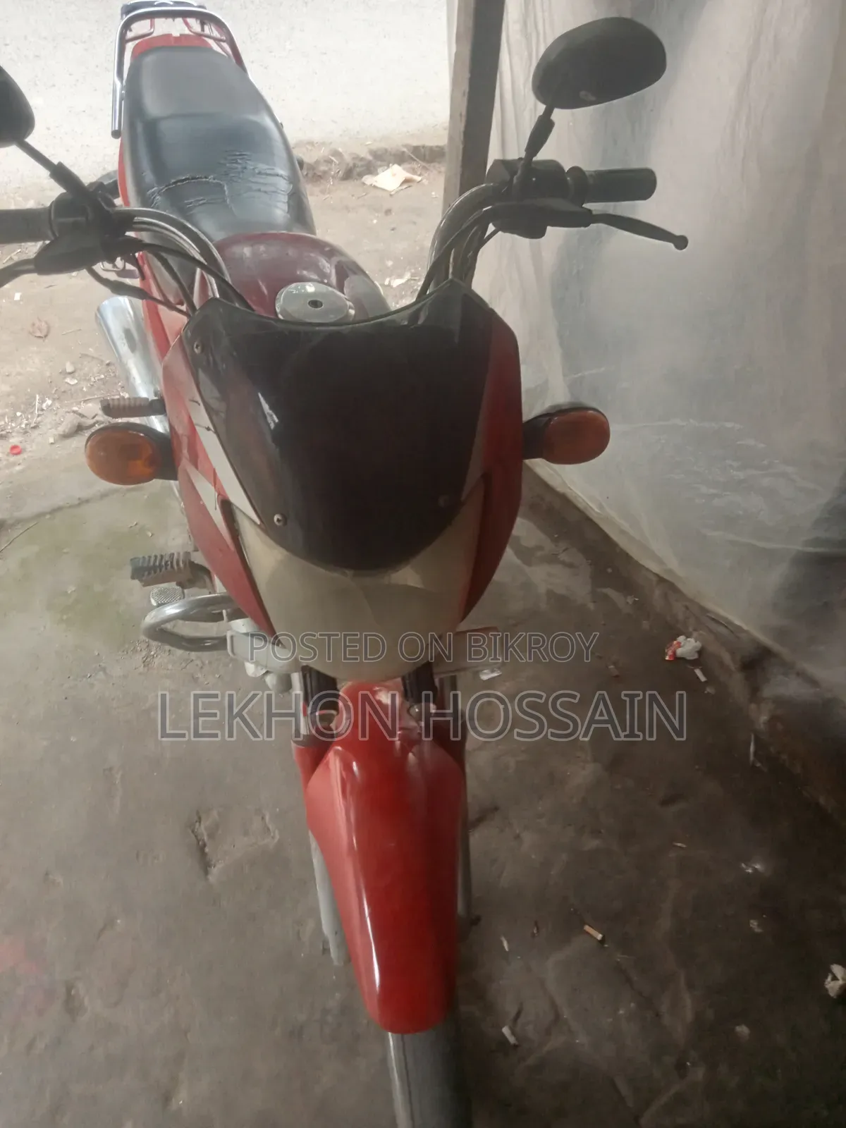 Bajaj CT 100 2007 Red